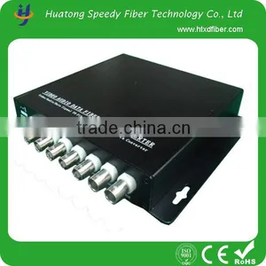 Manufacturer 8 ch Video Over Fiber Optical Converter for Security System thumbnail-1