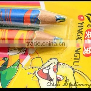 7" Big Mix Colored Pencil WITH SHARPENER Set thumbnail-1