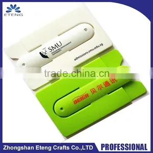 Ptinted Touch U 3m Sticker Smart Wallet Mobile Silicone id Card Holder,silicone Phone Stand thumbnail-1