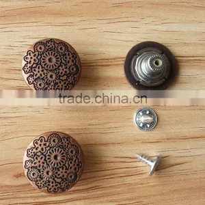 Zinc Alloy Cap Metal Jeans Tack Button For Jeans and Jackets --- J1542 thumbnail-4