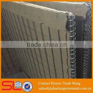 High Quality Galvanized Wall Pocket Hesco Baskets for Sale thumbnail-3