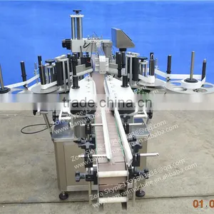High Speed Adhesive Sticker Automatic Honey Bottle 2 Sides Labeling Machine thumbnail-2