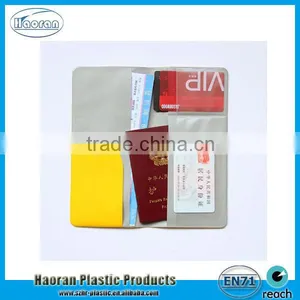 Hot Sale Plastic PVC Travel Airline Ticket Holder, PVC Travel Ticket Wallet Cover Quality Choice thumbnail-6