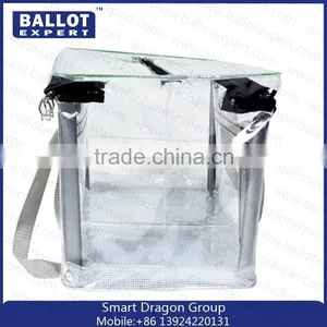 China Supply Grey Collapsible PVC Ballot Box thumbnail-3