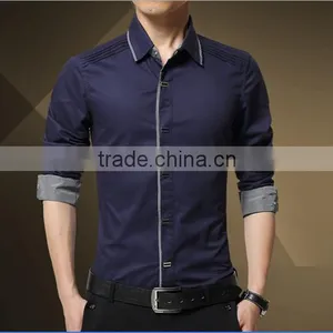Custom Printed Shirts for Men High Quality Body Fit Shirts thumbnail-1