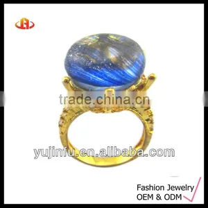 Bulk Gold Plated Silver Ring thumbnail-1