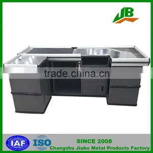 Supermarket Counter Desk With Conveyor Belt thumbnail-1