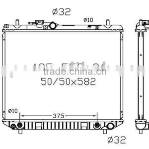 Auto Radiator(suitable For: Terios 1.3 97- OEM No.: 16400-87402 AT) thumbnail-1