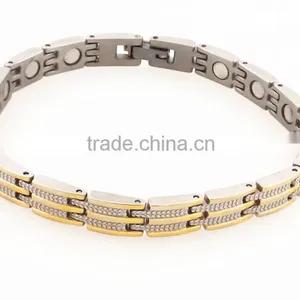 Factory Womens Titanium Magnet Bracelet thumbnail-1