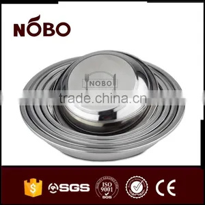 Round Shape Stainless Steel Dinner Plate thumbnail-1
