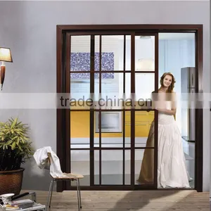 Interior Glass Wooden Door thumbnail-2