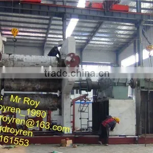 Best Quality Rubber Plastic Calender Machine 820*2540mm Three Rolls Calender Machine to Make Pvc Semi-rigid Sheet thumbnail-1