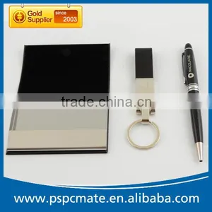 3 in 1 Black Office Travel Gift Kit for Business Men thumbnail-4