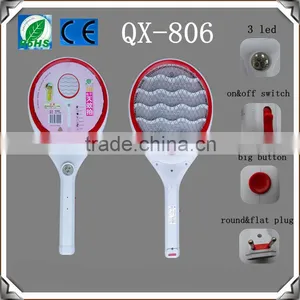 Rechargeable Mosquito Killer Racket & Fly Swatter Hit & Swatter Hit thumbnail-1