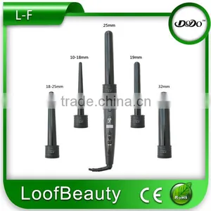 Magic Design LED 5 in 1 Ceramic Barrels Hair Curler Machine As Seen on TV thumbnail-4