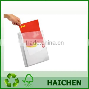Leather Document Folder PVC Metal Ring Binder thumbnail-5