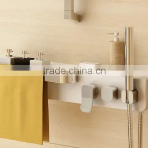 Cebien 'GARO UD-S' - Hand Shower, Bath Faucet & Wall-mounted Shelf Mixer Shower Set thumbnail-4