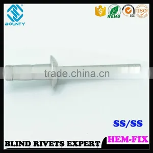 HIGH QUALITY HOT SELLING FACTORY HIGH SHEAR STRENGTH HEM-LOCK BLIND RIVETS FOR TRUCK thumbnail-6