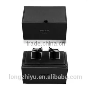 Nickel/rhodium or Black Nickel Plating Noble Cufflinks With Jewery Gift Box Quality Choice thumbnail-1