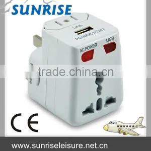 36184# Universal Travel AC Power Adapter USB Charger thumbnail-1