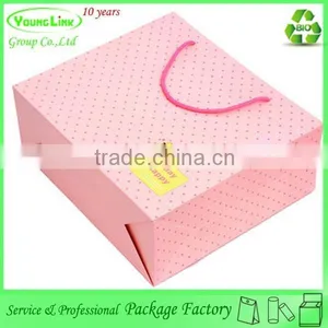 Lovely Gift Carrier Paper Bag/custom Made Shopping Bags/paper Bags With Handles thumbnail-3