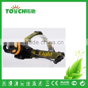 Multifunctional 2in1 Rechargeable LED Headlight 1*18650 Rechargeable/3*AAA Dry Battery LED Headlights for Bicycle thumbnail-2