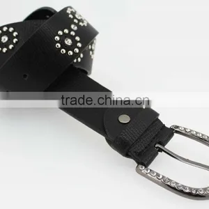 Women's Fashion Flowermetal Studded Jeans Belt With Shiny Rhinestone Accessories in Chinese Factory thumbnail-5