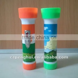 2 D Size Battery Plastic Flashligt Led Bulb thumbnail-1