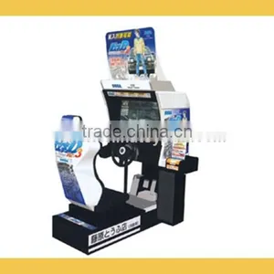 2015 Initial D Racing Car Arcade Game Machine / Indoor Simulator Arcade Racing Car Game Machine for Adults thumbnail-1