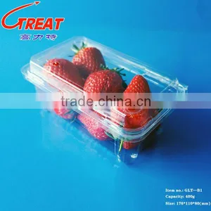 High Quality Disposible Plastic Food PET Tray/strawberry/blueberry Clamshell Tray Quality Choice thumbnail-1