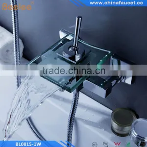 Beelee BL0815-1W Shower Faucet / Bathtub Faucet - Contemporary - Waterfall - Brass (Chrome) thumbnail-3