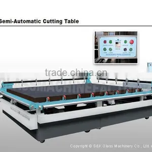 Semi-automatic Glass Cutting Table Manual Glass Cutting Machine thumbnail-1