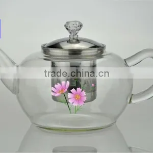 700ml Heat Resistant Glass Coffee and Tea Pot/Kettle thumbnail-1