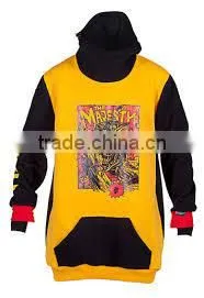 2014 Tall Hoodies Wholesale Men Tall Hoodies/ Custom Men's Leather Hoodies thumbnail-1