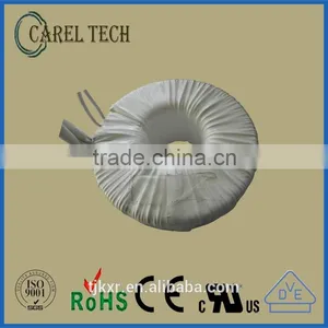 CE ROHS Approoved 50VA 2*12V Miniature 50/60Hz Power Transformer, Low Profile Toroid, Low Profile Ring Core Transformer thumbnail-2
