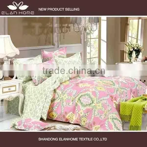 100% Cotton 128*68 New Design Pigment Printing Bed Linen thumbnail-1