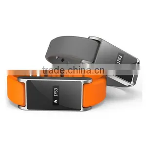 2014 New Waterproof Smart Bracelet Bluetooth Health Wristband With APP Sync Pedometer Sleep Tracing thumbnail-1
