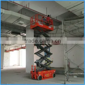 Best Selling Electro-hydraulic Scissor Lift,self-propelled Mobile Hydraulic Scissor Lift,four Wheels Mobile Scissor Lift Table thumbnail-6