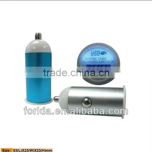 Hot Selling Alloy Shell USB Mini Car Charger thumbnail-1