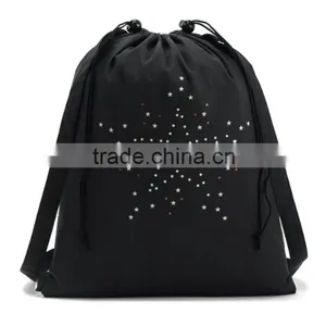 Professional Star Printing Drawstring Backpacks China Supplier thumbnail-2