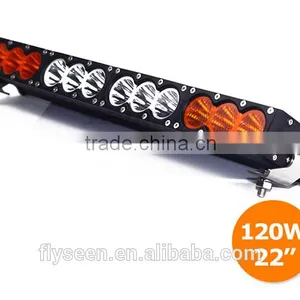 off Road 4x4 Led Light Bar 22 Inch Single Row 120w Led Light Bar 12v Amber Led Offroad Light Bar 120W Led Light Bar thumbnail-1