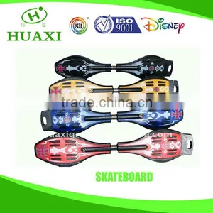 Two Wheels Plastic Rocking Skateboard thumbnail-1