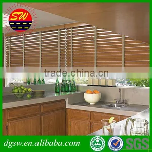 Bassos Blinds Curtain Wood Window Blinds Louver Window thumbnail-1