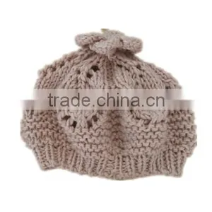HOT SALE ! Fancy Wool Warm Winter Knit Custom Beanie Cap thumbnail-1