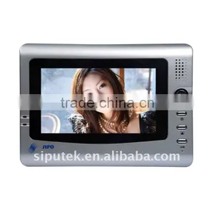 AC 100V ~ 240V Color Handfee Indoor Phone Video Door Phone Intercom System With 7-inch LCD Indoor Monitor thumbnail-1