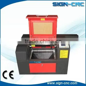 Mini Laser Engraving and Cutting Machine Home Business SIGN-4030 thumbnail-1