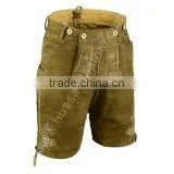 Herren Leder Short High Quality With Design Wells thumbnail-1