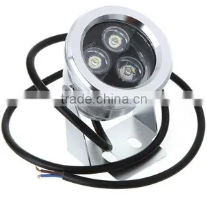 IP68 9W 12V Underwater LED Floodlight Landscape Light Fountain Pond Lamp Bulb White/warm White thumbnail-3