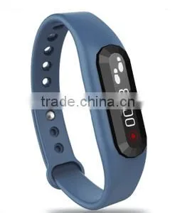 Waterproof Heart Rate OLED Bluetooth Smart Bracelettouch Screen Fitness Tracker For Android / IOS thumbnail-3