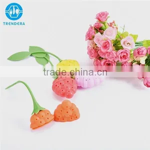 Various Types of Silicone and Stainless Steel Tea Strainer thumbnail-2
